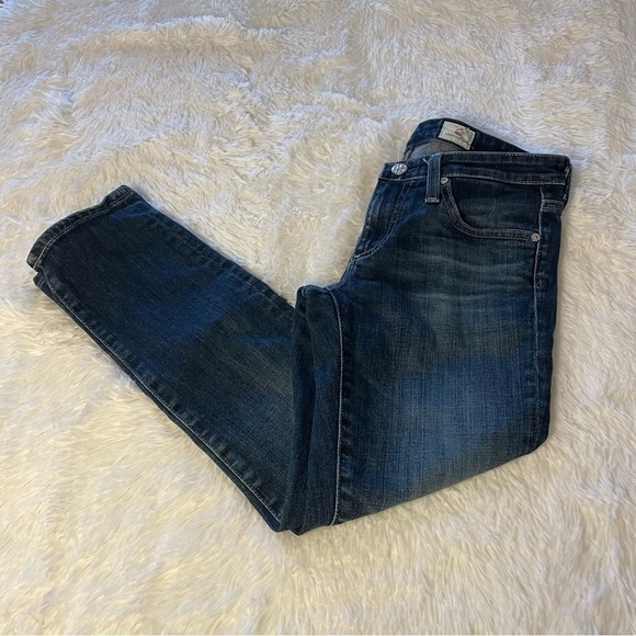 ✅3X Host Pick✅ AG Adriano Goldschmied’s The Stilt Crop Jeans, 26 - Picture 2 of 10